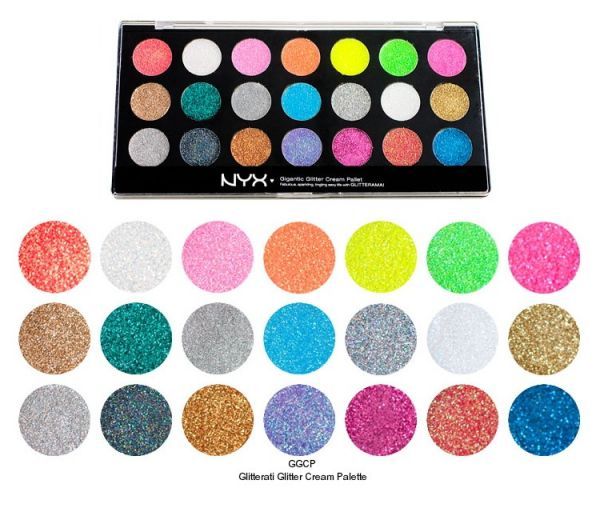 ♕ Paleta Glitterama Nyx ♕